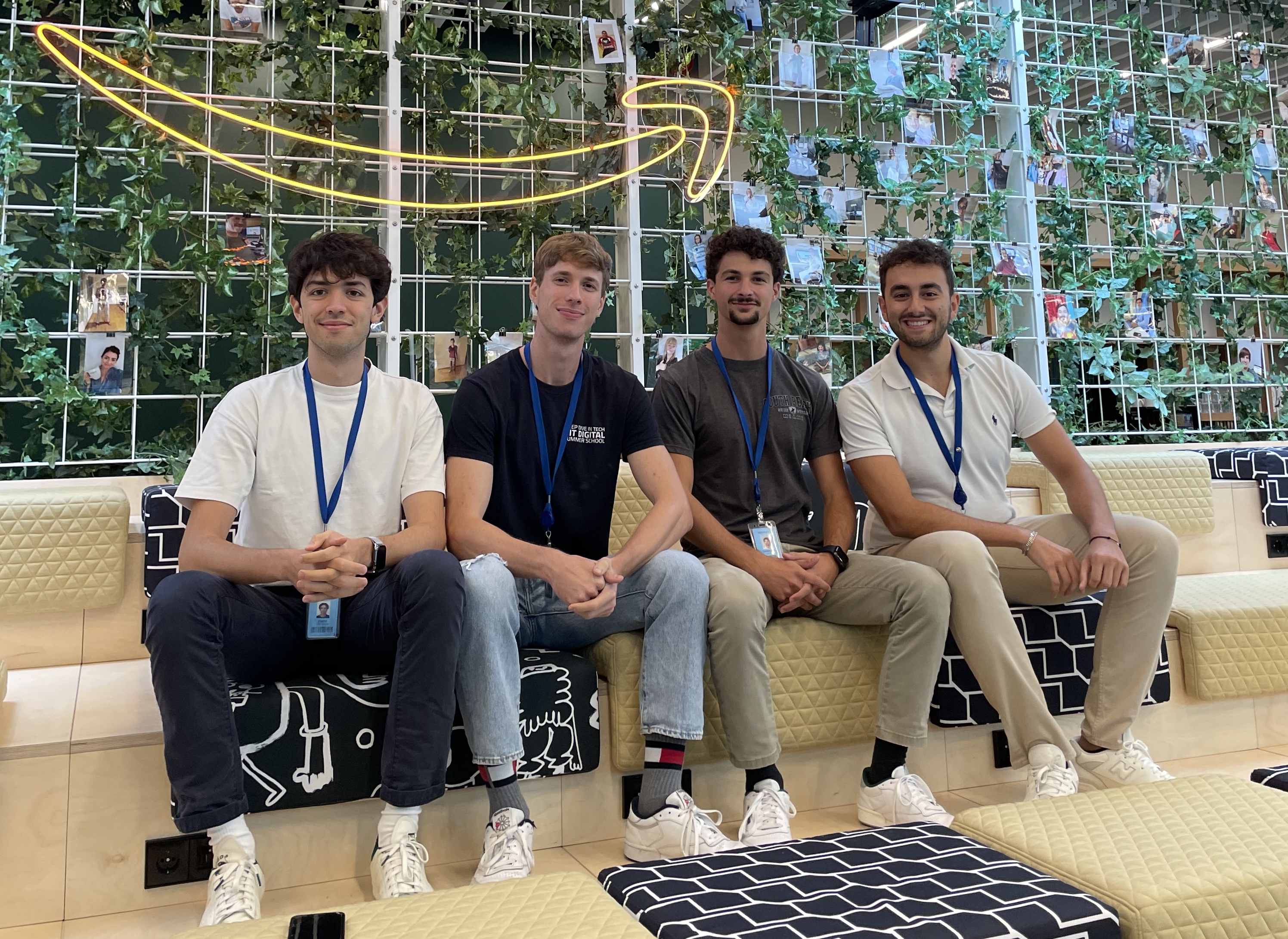 I founder di Levels durante il periodo in Amazon a Lussemburgo