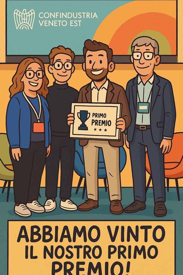 Abbiamo vinto il nostro primo premio! (e siamo 3 in più 🚀)